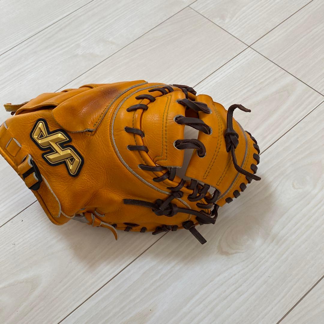 HATAKEYAMA K-M9JY 硬式野球キャッチーミット　オレンジ