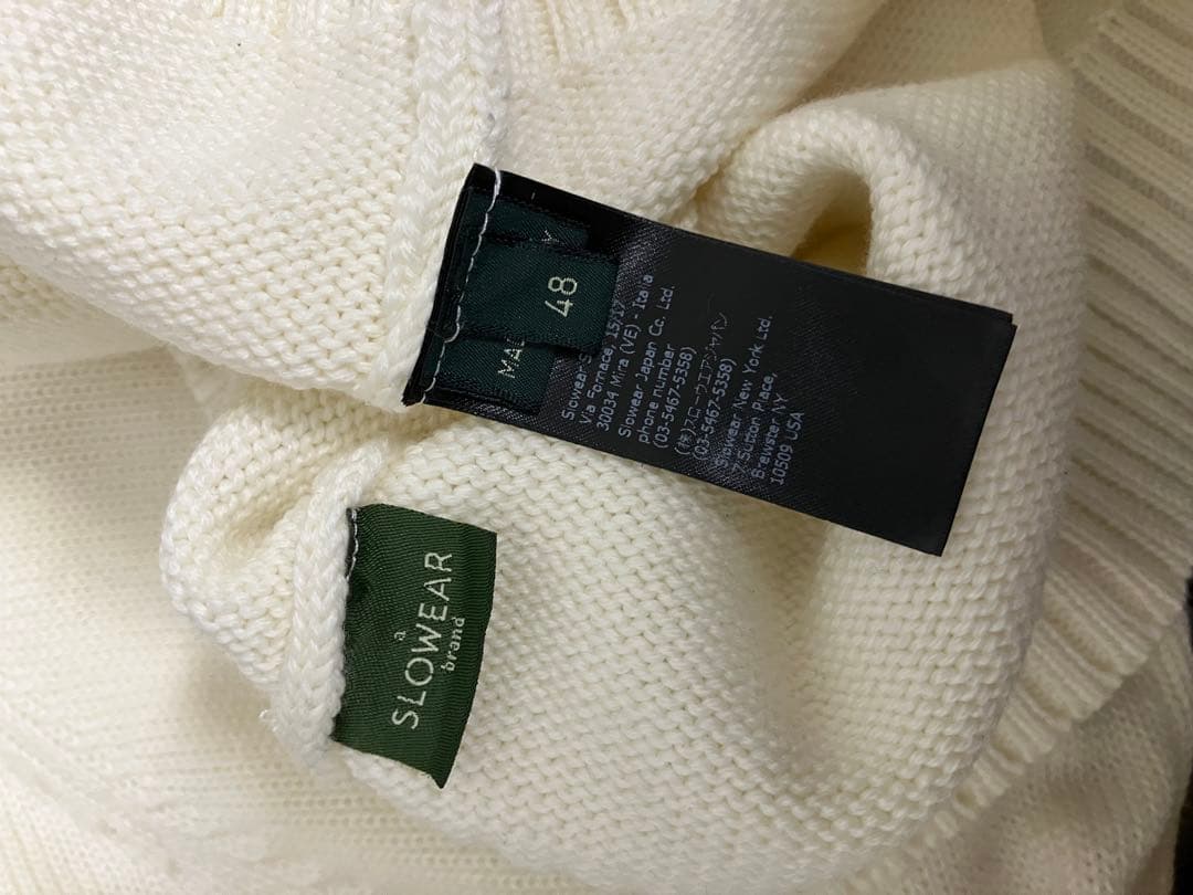 ZANONE ザノーネ 5ゲージ ミドルゲージ モックネック ニット 48