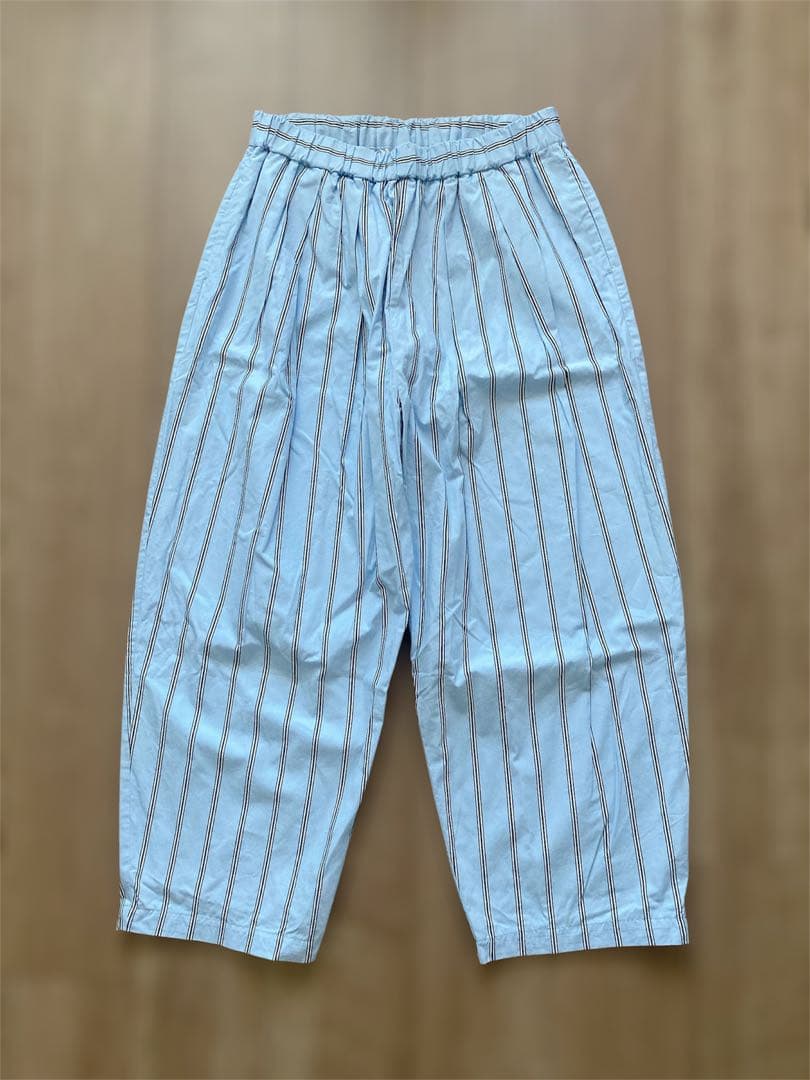 サテンストライプクルーイパンツ journal standard luxe