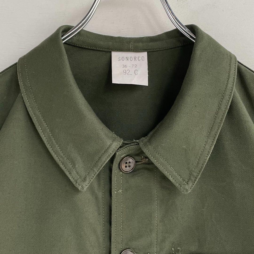 60s 70s フランス軍 空軍 カバーオール ワークジャケット ヴィンテージ