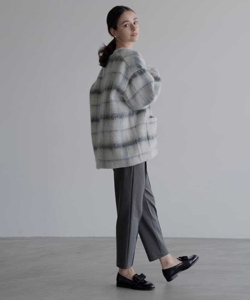 OHGA オーガ　リボンローファー 23センチ