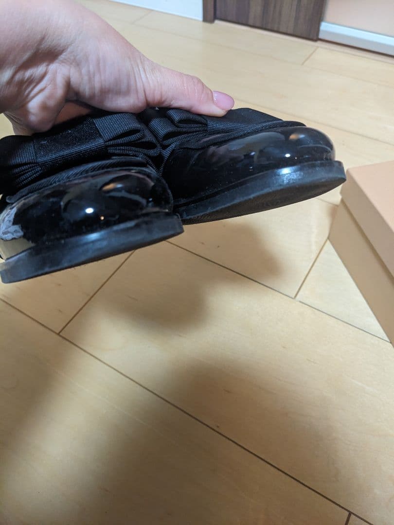 OHGA オーガ　リボンローファー 23センチ