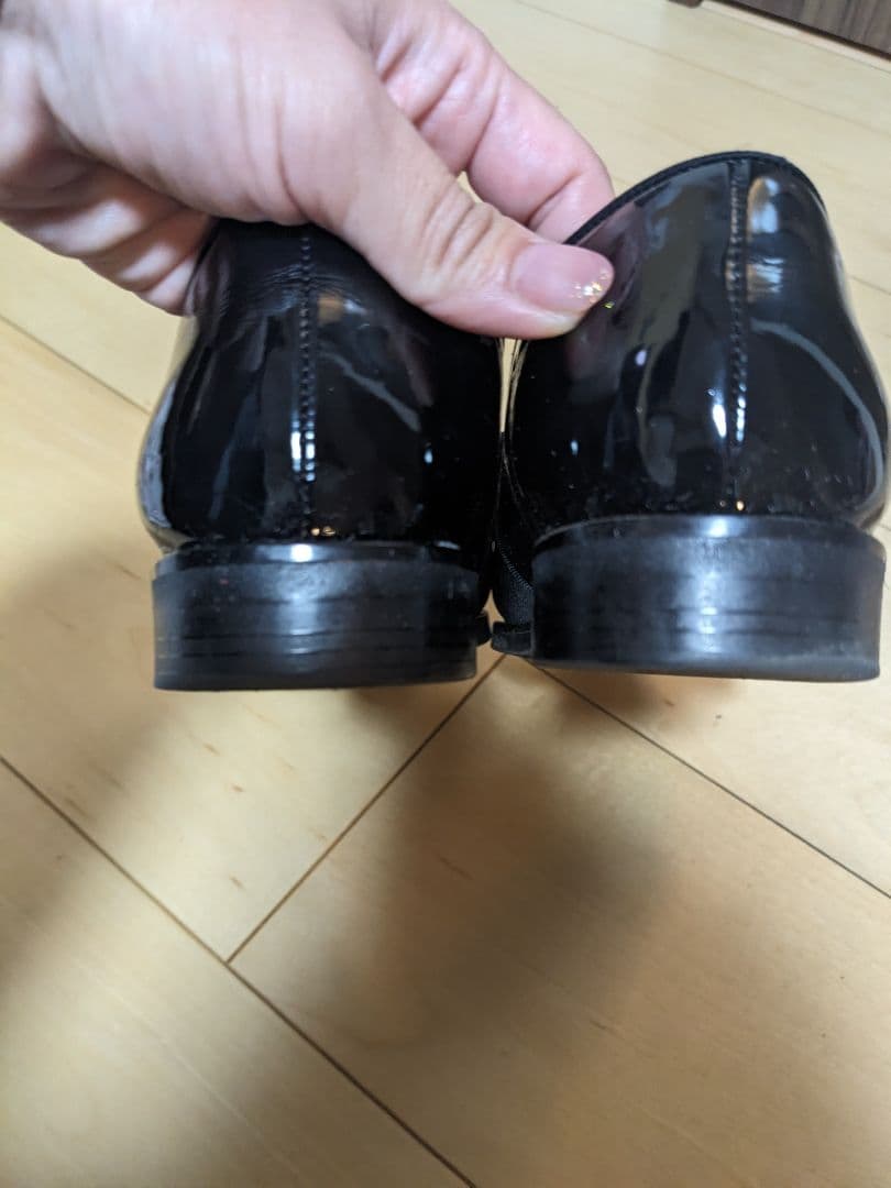 OHGA オーガ　リボンローファー 23センチ