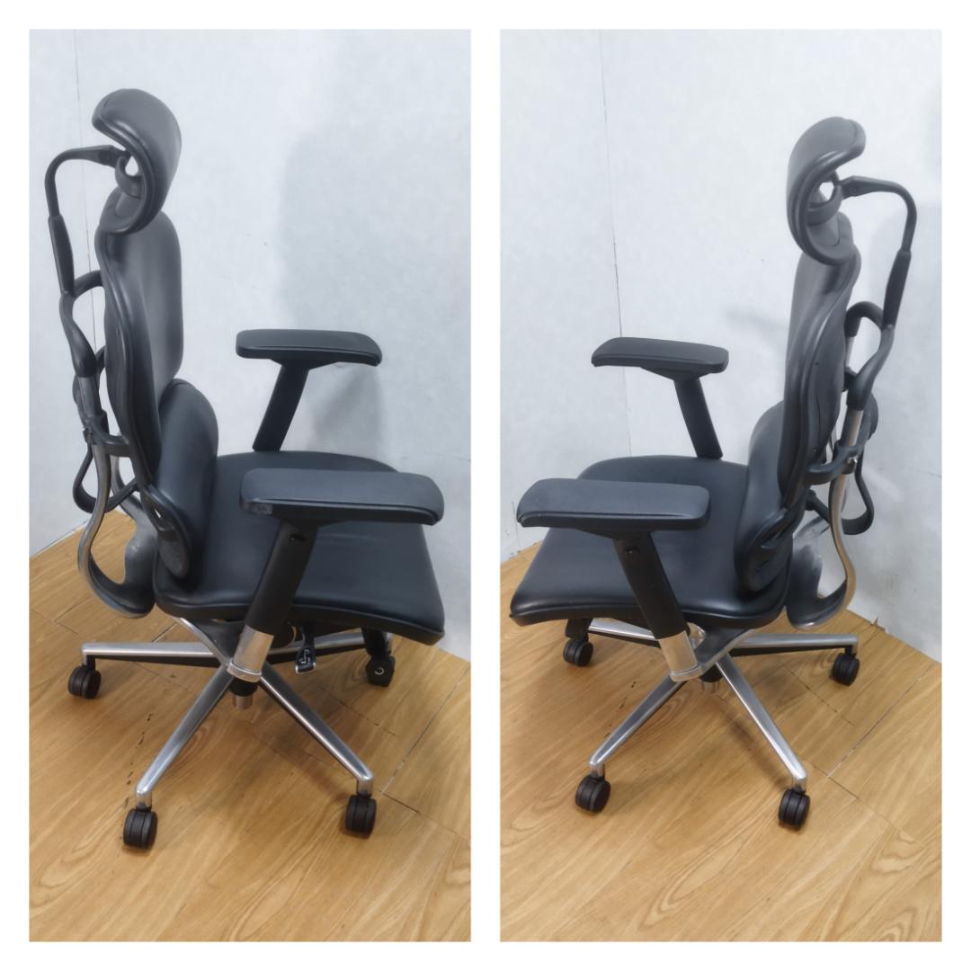 K♢171 Ergohuman Basic レザー デスクチェア EH-HAL