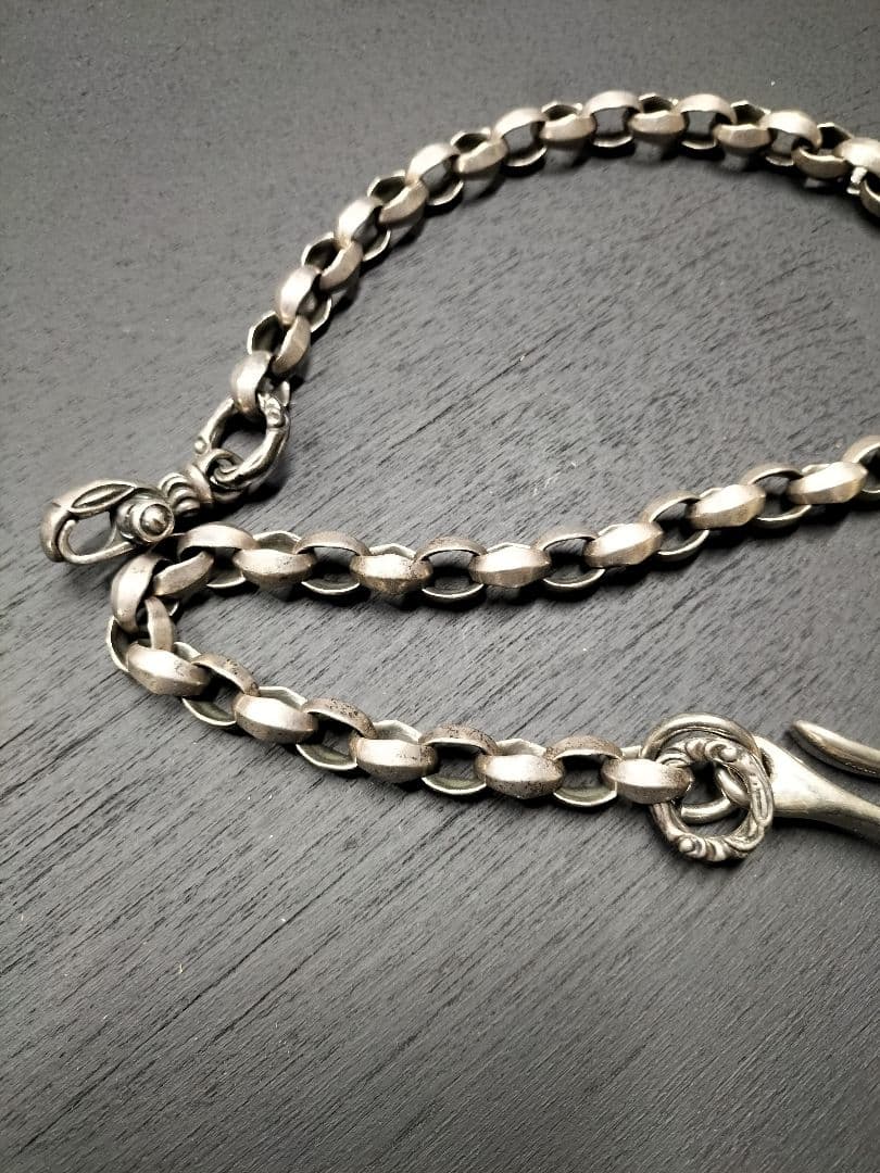 レナードカムホート　タイプ　ウォレットチェーン　シルバー925