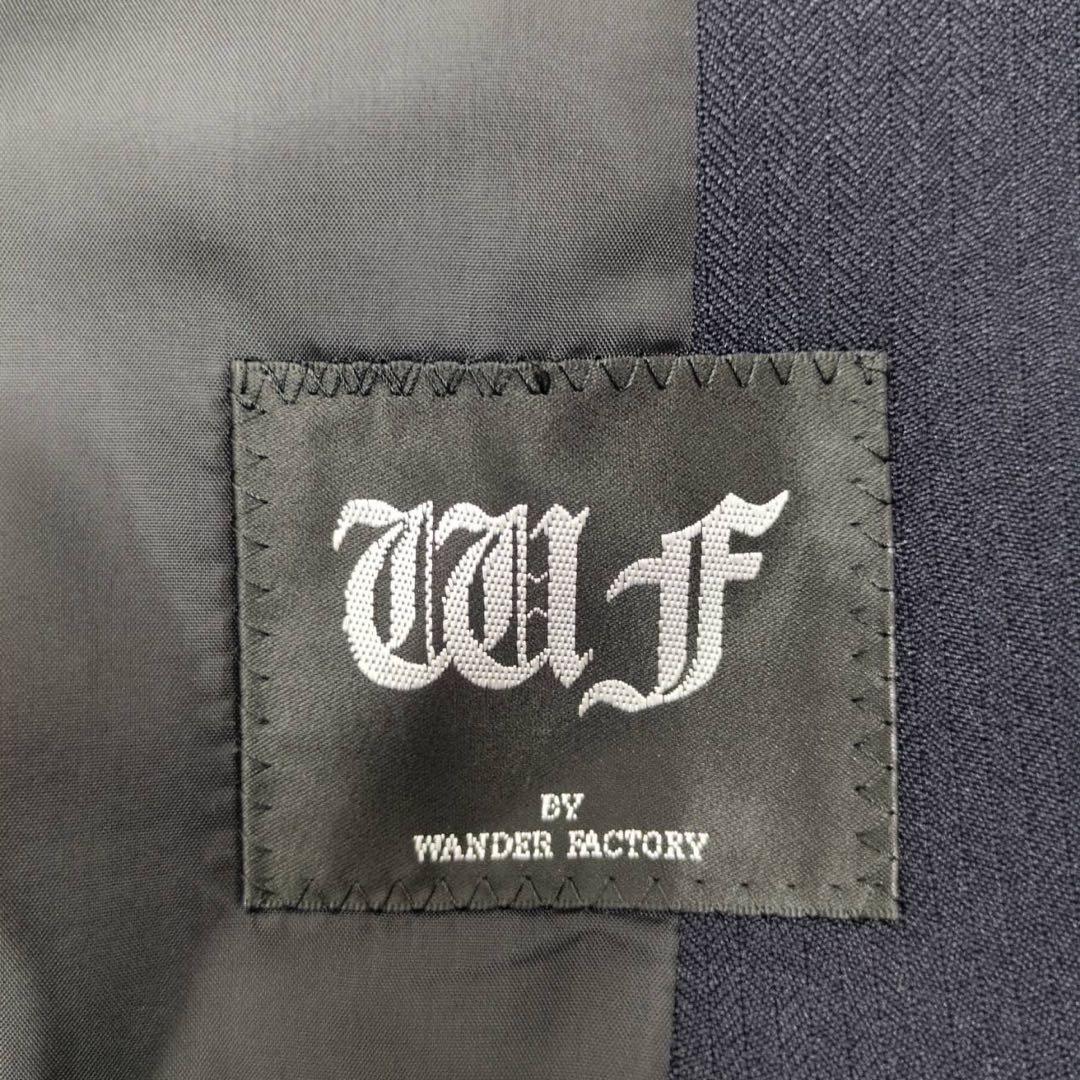 極美品　男子スーツ　卒業式　紺ネイビー　6点セット　WANDER FACTORY