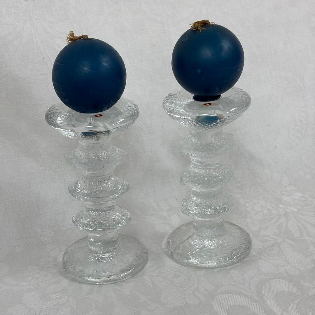 /イッタラ Festivo キャンドルホルダー2個セット珍品希少