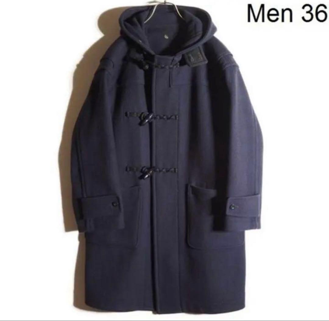 キャプテンサンシャイン　ダッフルコート　ネイビー　36