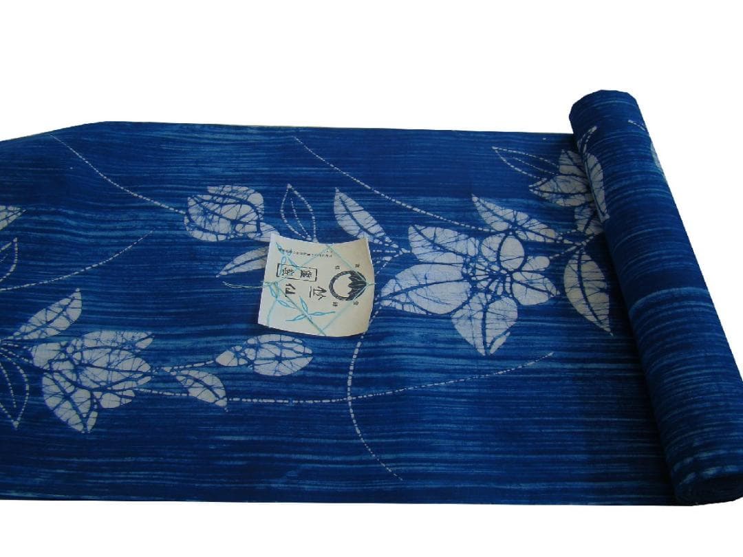 新品 裄71cm 迄仕立可能 竺仙 浴衣 反物 綿 未使用 Gｓ940