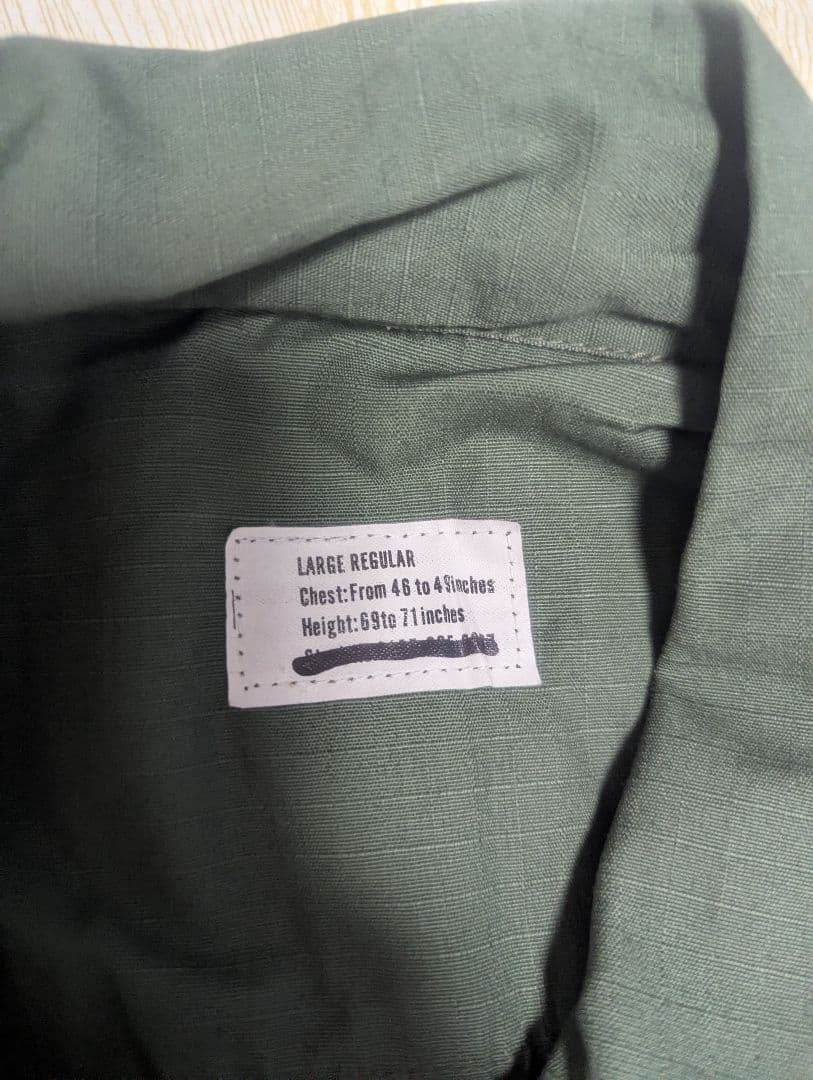 ジャングルファティーグ　4th usa軍　L-R