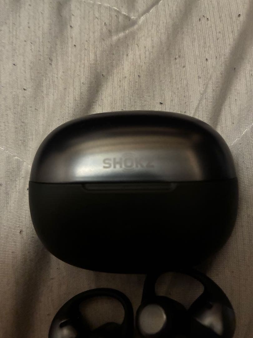 SHOKZ ワイヤレスイヤホン OPEN DOTS ONE ブラック