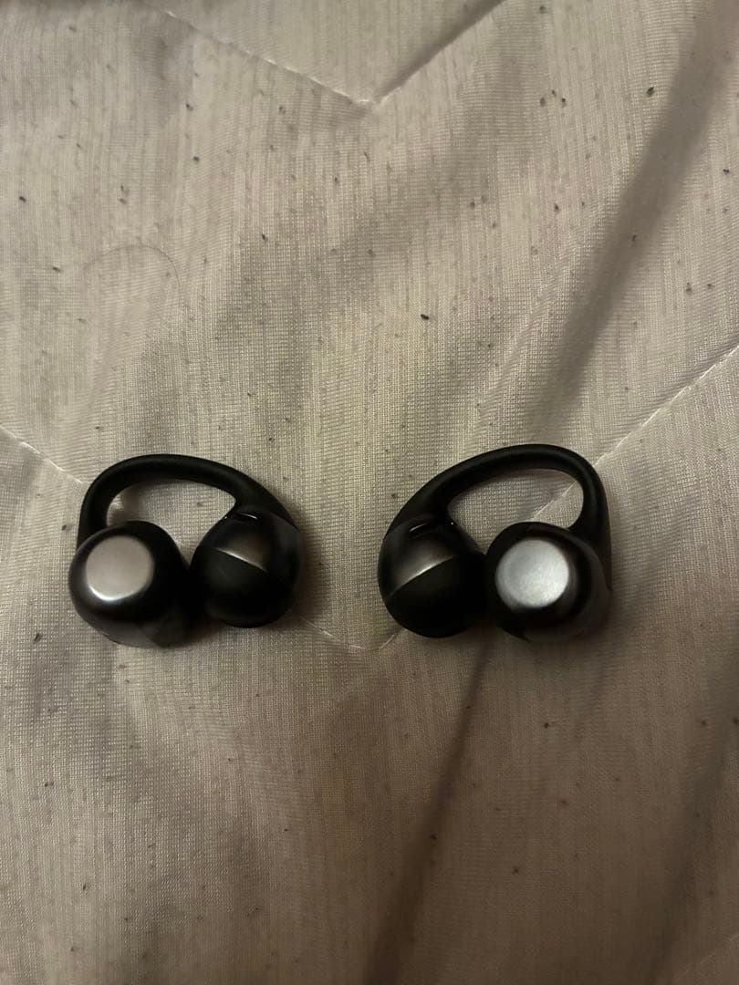 SHOKZ ワイヤレスイヤホン OPEN DOTS ONE ブラック