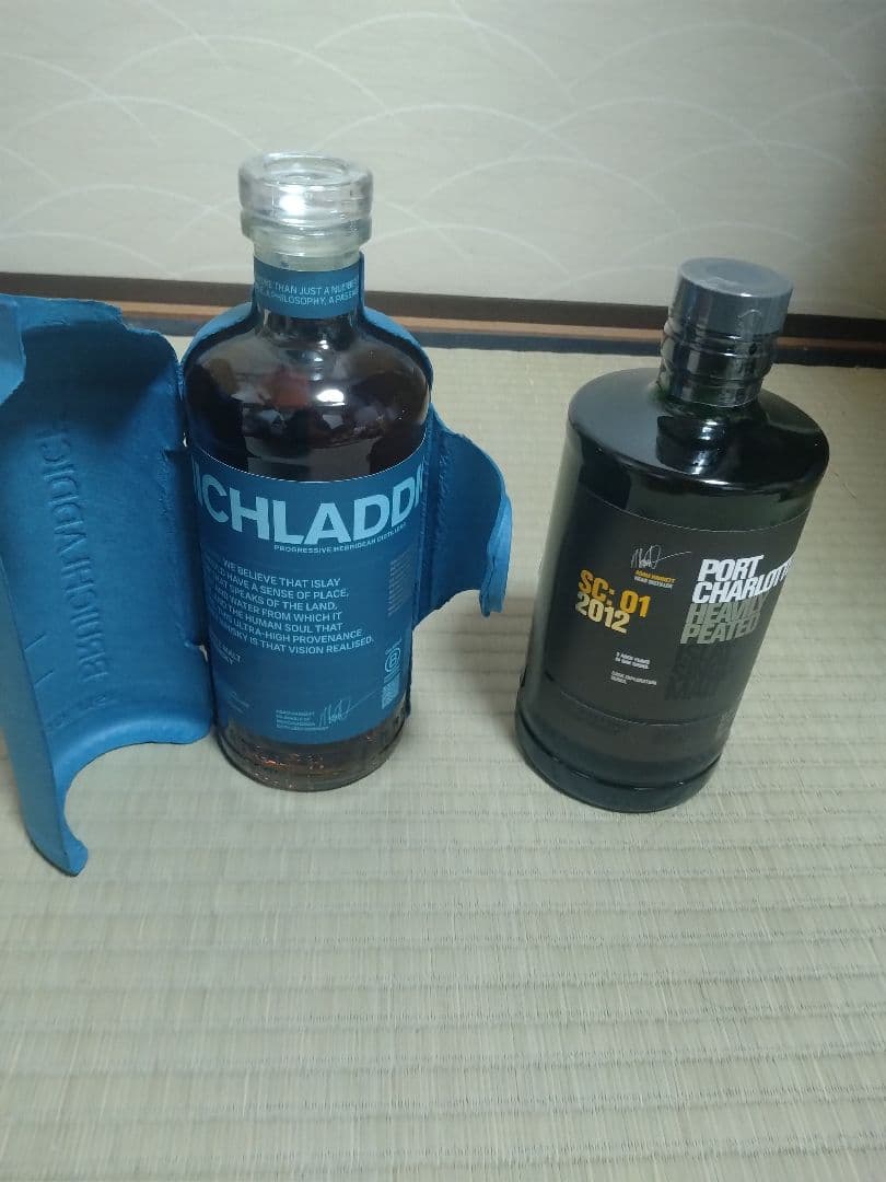 ポートシャーロット SC:01 2012　と ブルックラディ 18年