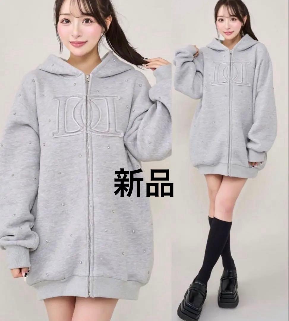 darich ダーリッチ　DDロゴビジュージップパーカー