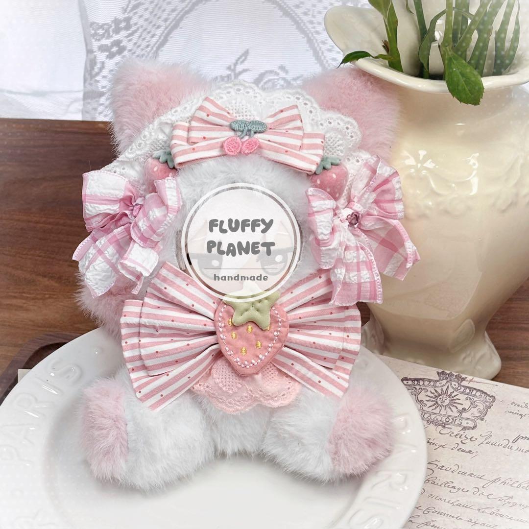 【すずか@万年おまとめ割 】イチゴ飴ネコちゃん#55&黒青ネコちゃん#41