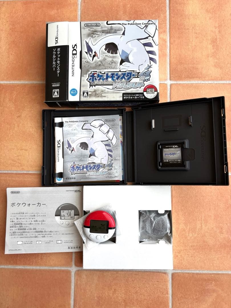 ニンテンドーDSソフト　ポケットモンスター　ソウルシルバー　ポケウォーカー付き