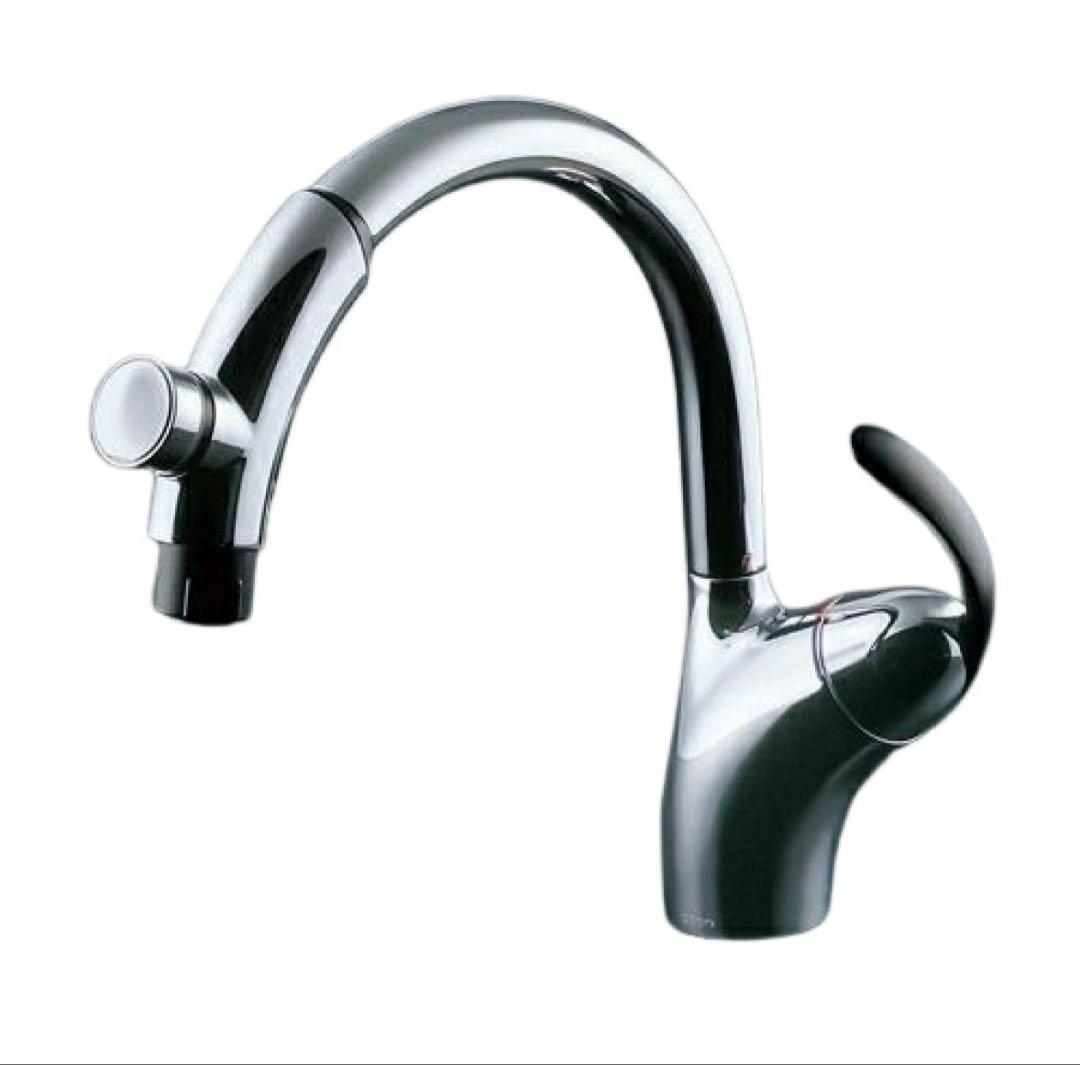 未使用品 TOTO 台付シングル混合水栓TKN34PBTA