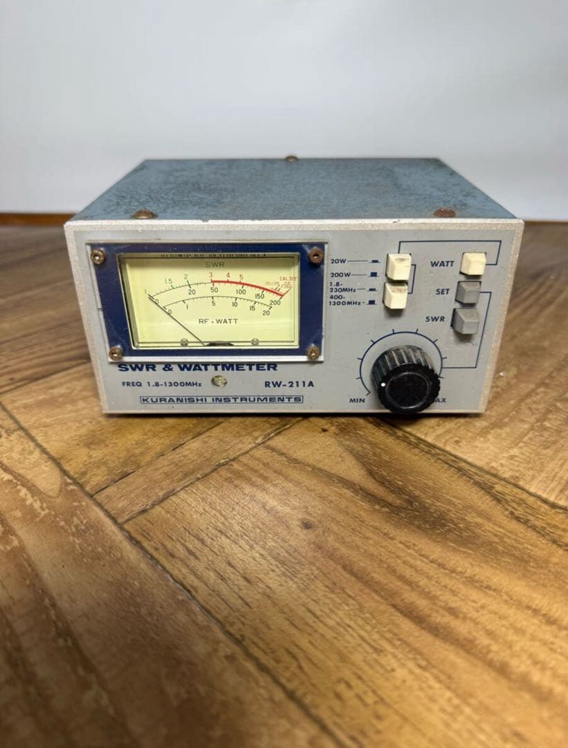 クラニシ 通過型電力計 SWR計 RW-211A