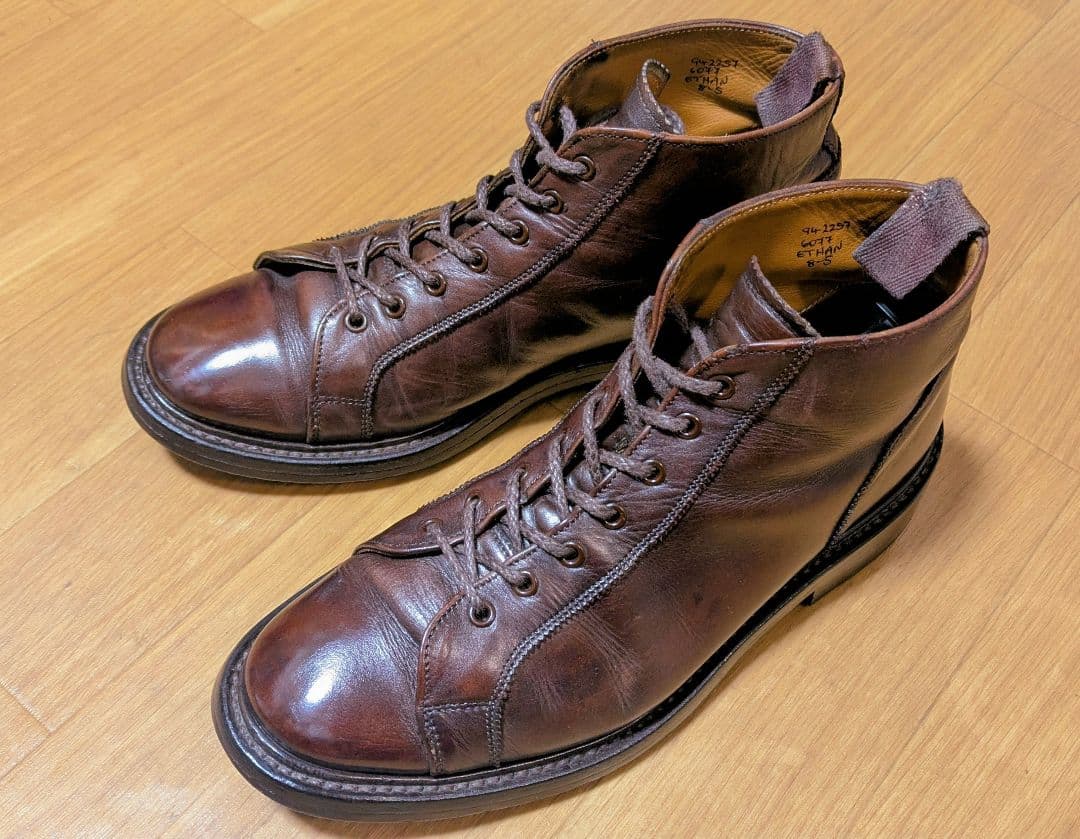 【UK8】TRICKER'S モンキーブーツ
