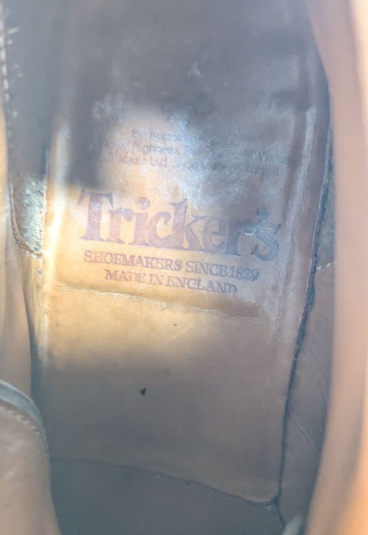 【UK8】TRICKER'S モンキーブーツ
