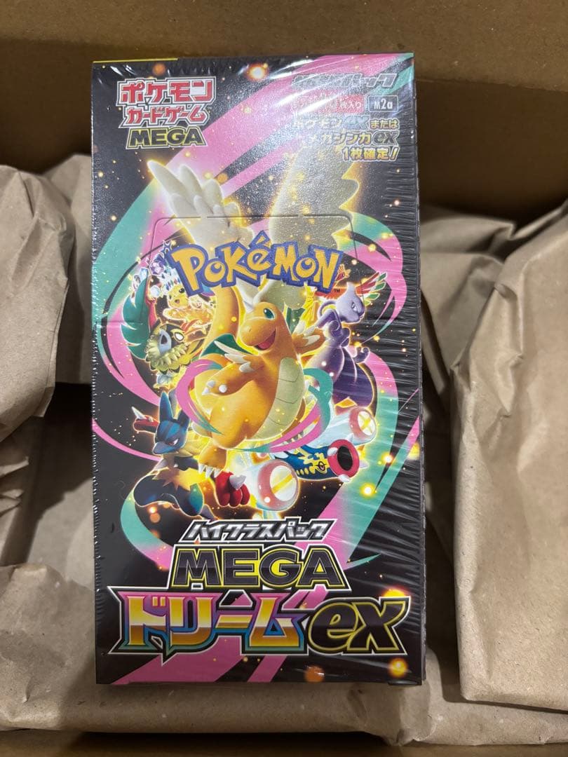 ひなさん ポケモンカード MEGAドリームex 2box シュリンク付き
