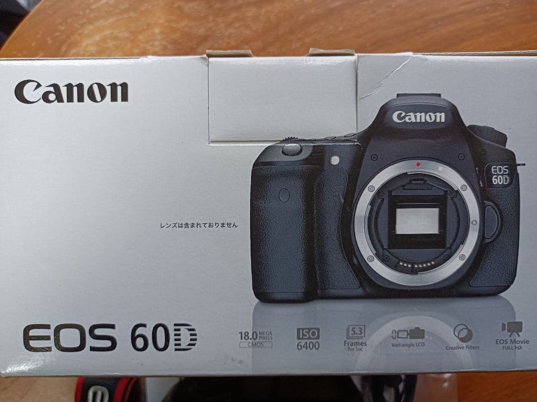 Canon　eos 60Dデジタル一眼レフカメラ