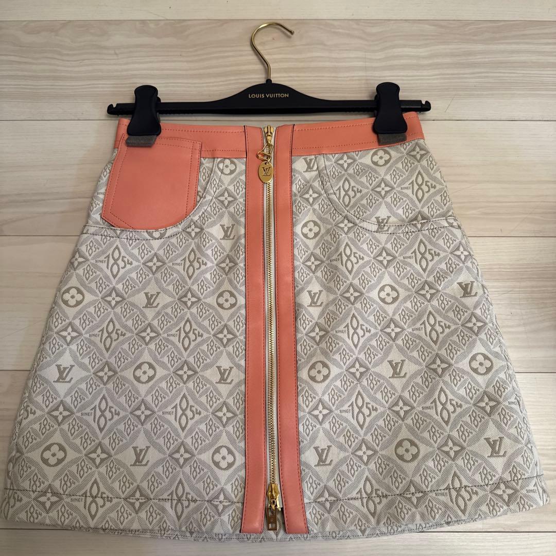 Louis Vuitton ロゴプリント ミニスカート　サイズ34