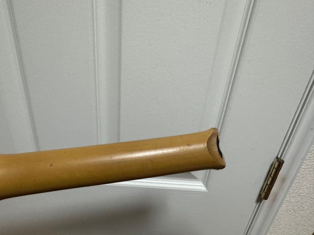 K*♪様 尺八本体 竹製 二本セット ケース付き　(注意)1本ヒビ割れあり※値下