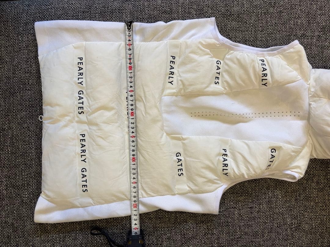 MJ PEARLY GATES フード付きダウンベスト