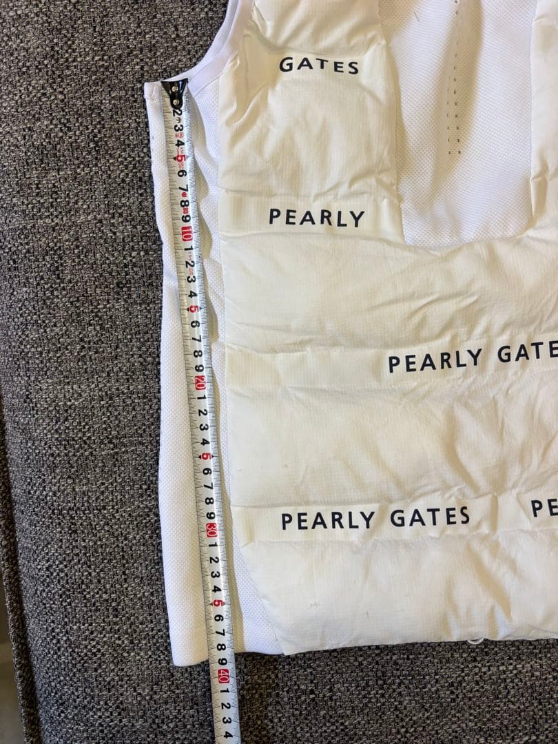 MJ PEARLY GATES フード付きダウンベスト