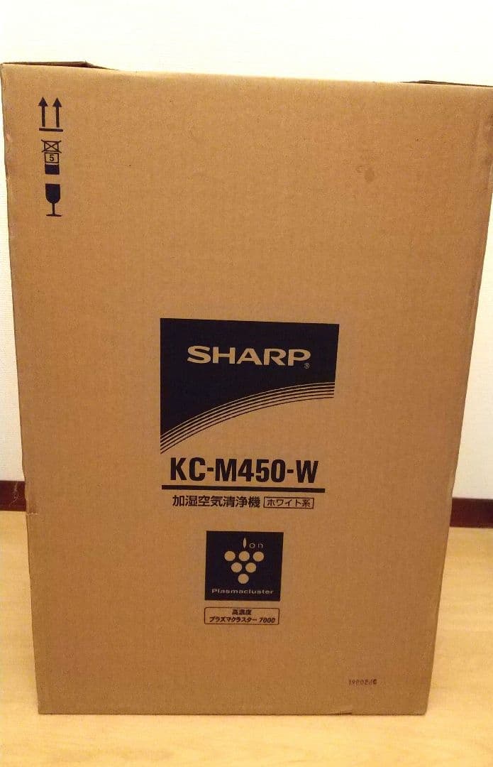 値下げ！最終価格☆SHARP 加湿空気清浄機 KC-M450-W