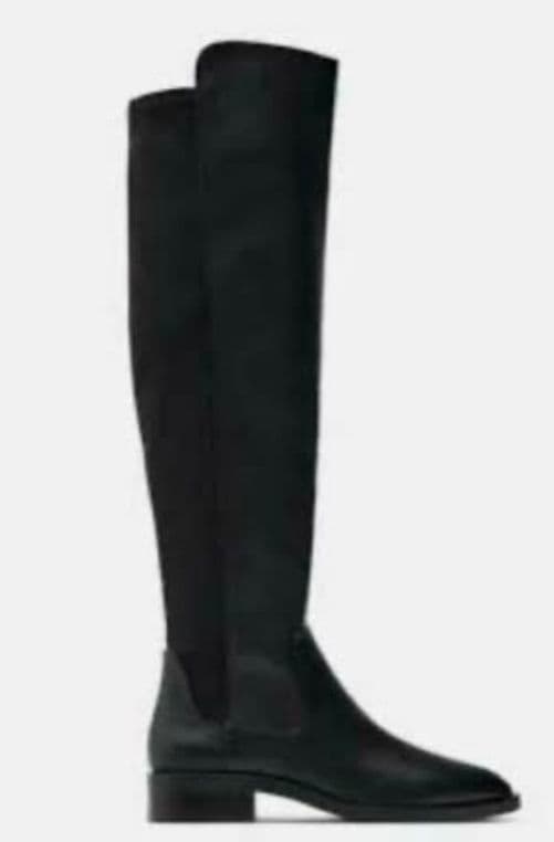 ZARA☆新品未使用品☆ブラックロングブーツ