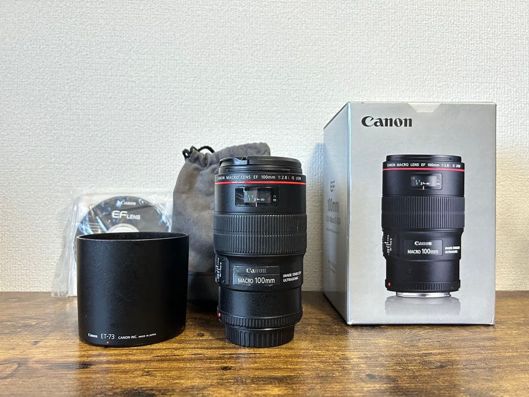 レンズ(単焦点) Canon EF100mm F2.8 L MACRO IS USM
