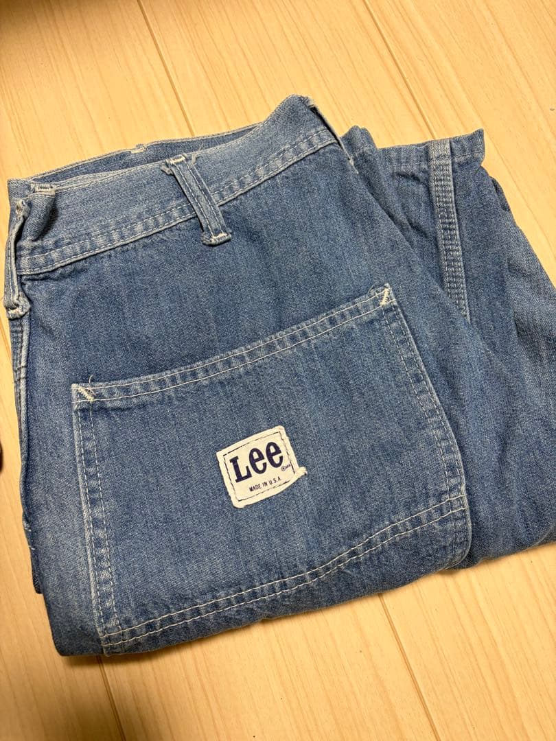 Lee ペインターパンツ　70s USA製　42タロンジップ