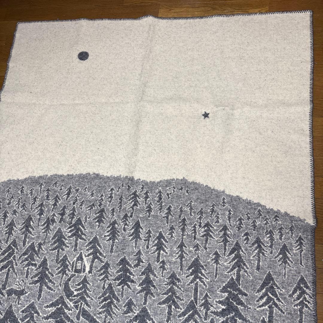 クリッパン　ハウスインザフォレスト　ミナペルホネン　ブランケット　グレー