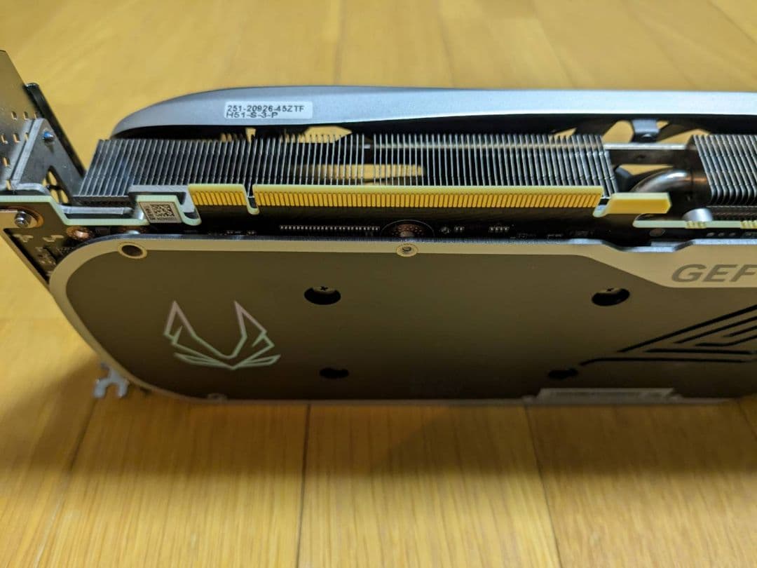 グラフィックボード・グラボ・ビデオカード ZOTAC GAMING GeForce RTX 4070 Ti Trinity