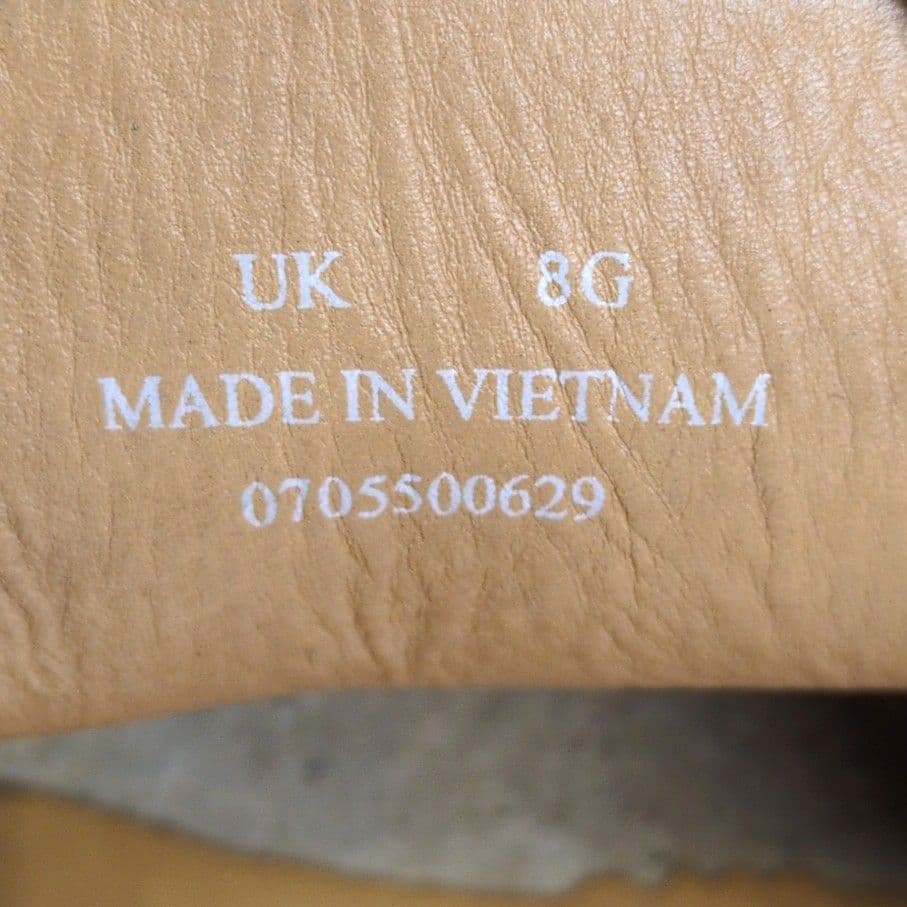 クラークス ナタリー 26.0cm レザー ワラビー ブラック S373