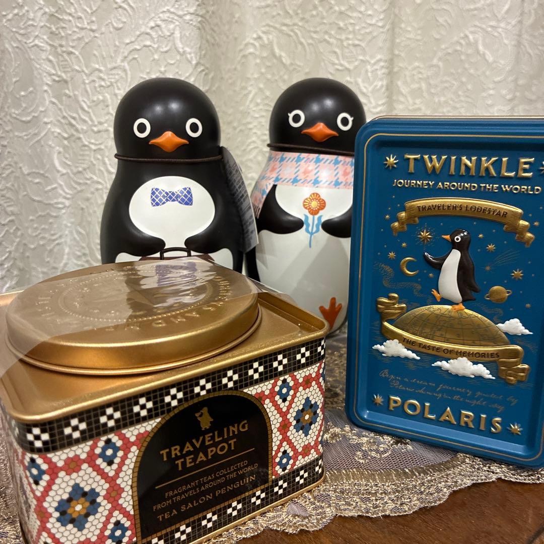 モロゾフ　喫茶ペンギン　旅空のポラリス　旅するティーポット　4点　バレンタイン