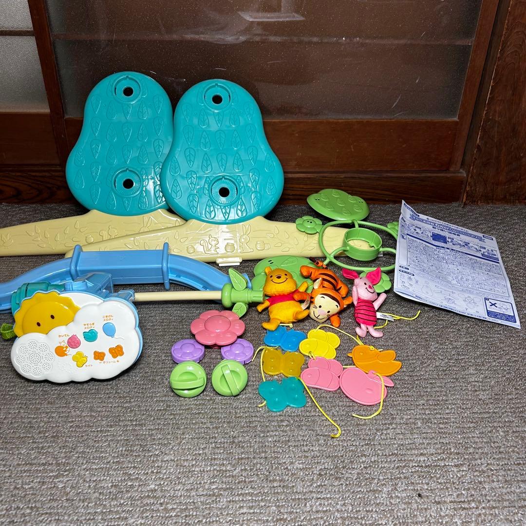 良品 くまのプーさん えらべる回転6WAY ジムにへんしんメリー プーメリー