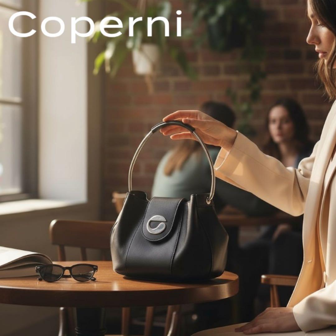 【美品】Coperni コペルニ U.F.O メタルハンドル ハンドバッグ