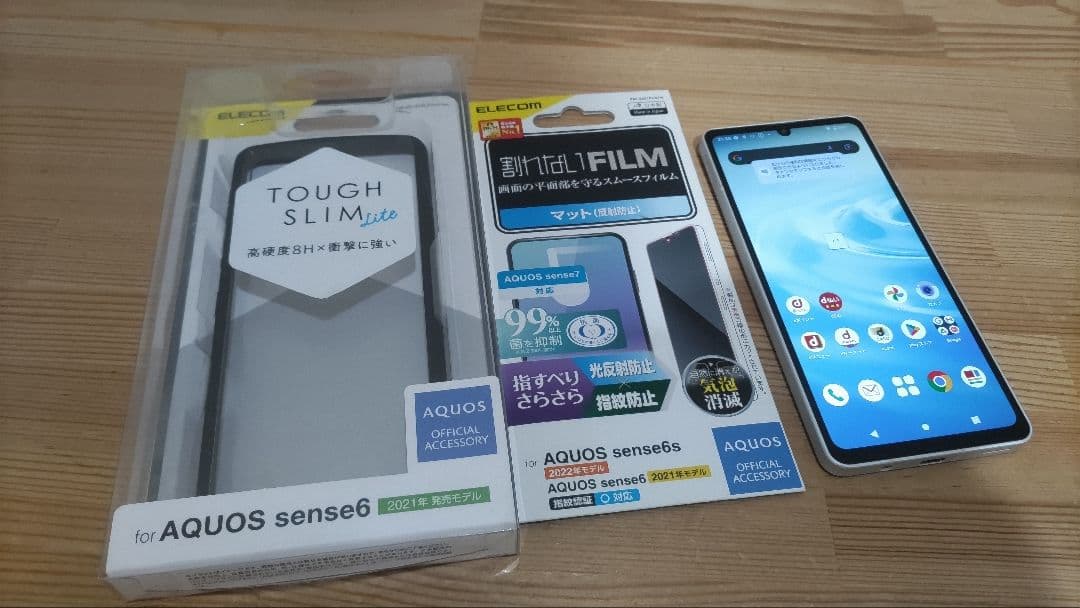 aquos アクオス　sense6 SH-54B スマートフォン