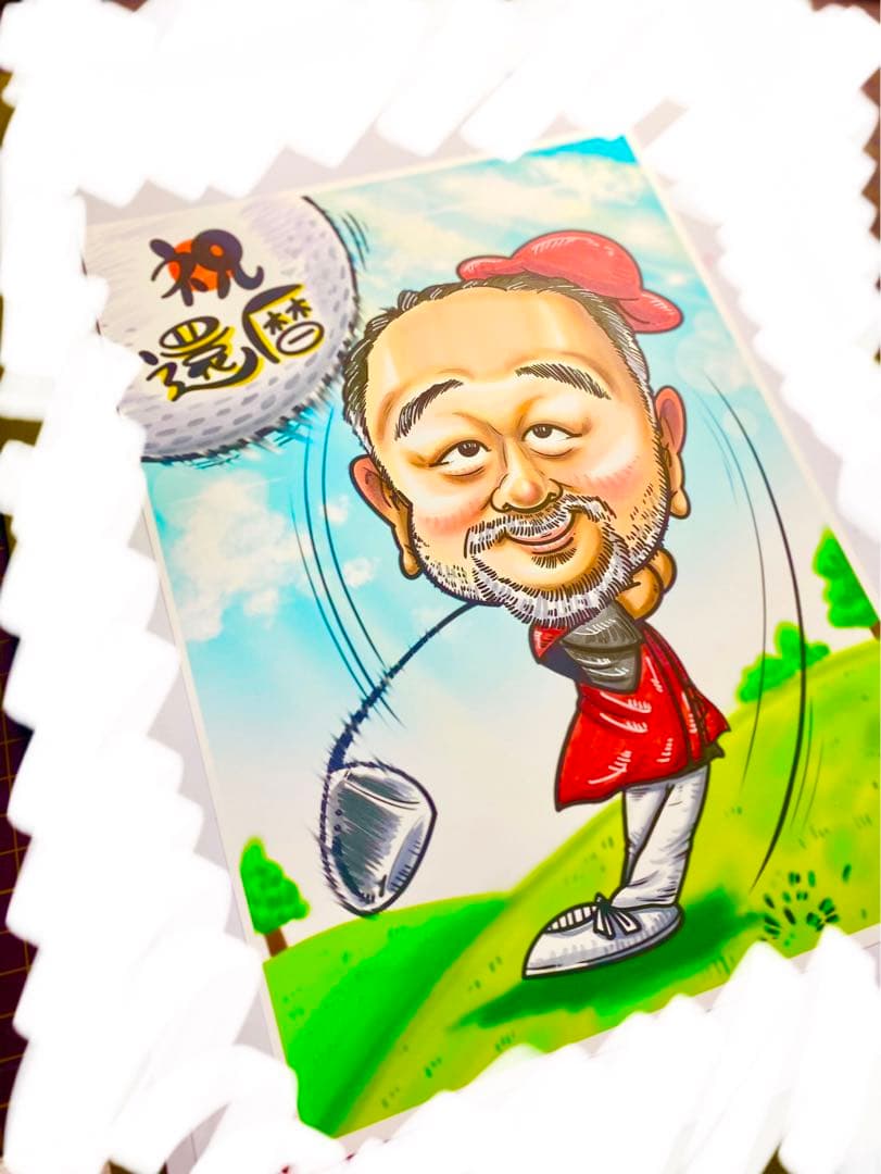 世界で1枚のオーダーメイド似顔絵★★プレミアムver★ウェディングスタイル