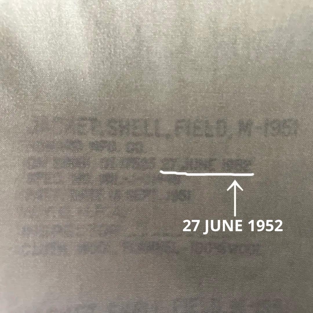 50s 前期 U.S.ARMY 米軍実物 M-51 フィールドジャケット M-R