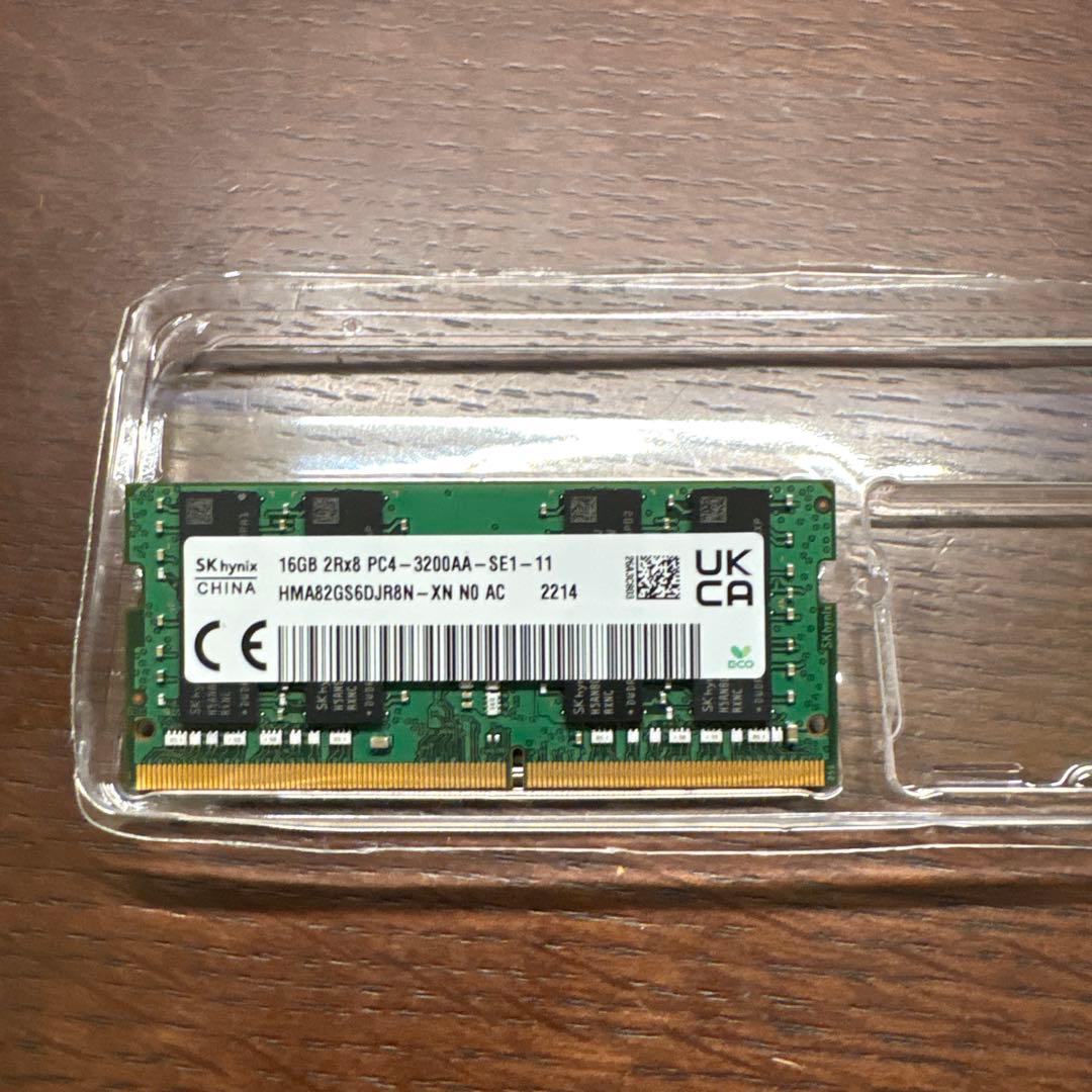 SK hynix 16GB 2R×8 PC4-3200AA