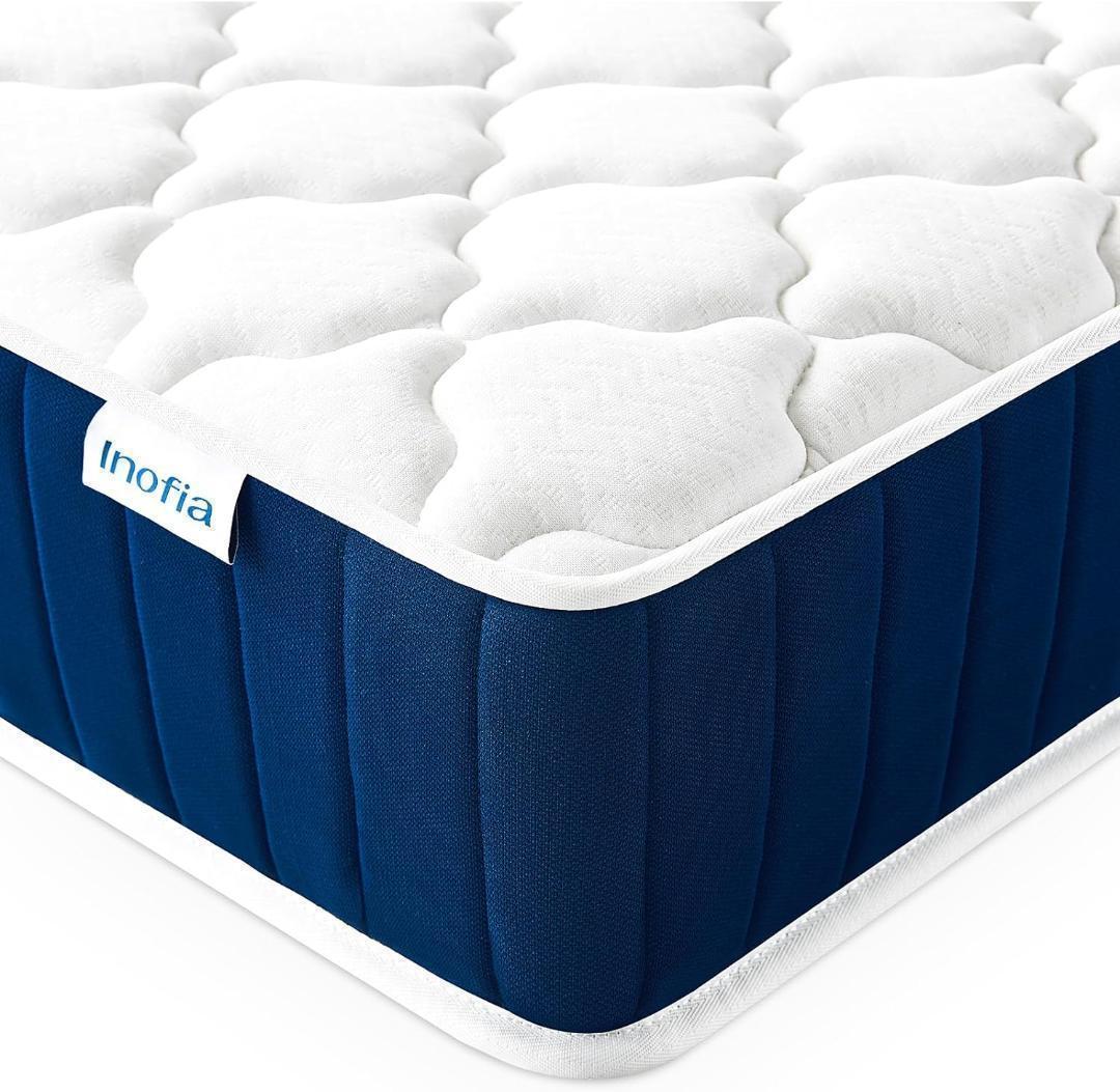 マットレス セミダブル ベット　高反発 極厚20cm ポケットコイル 体圧分散