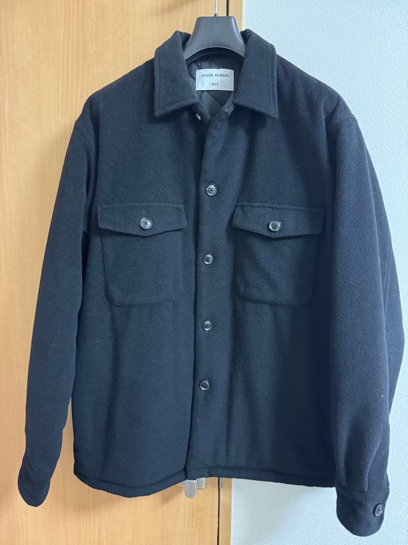 Devon Howard for RHC CPOジャケット黒Lロンハーマン別注