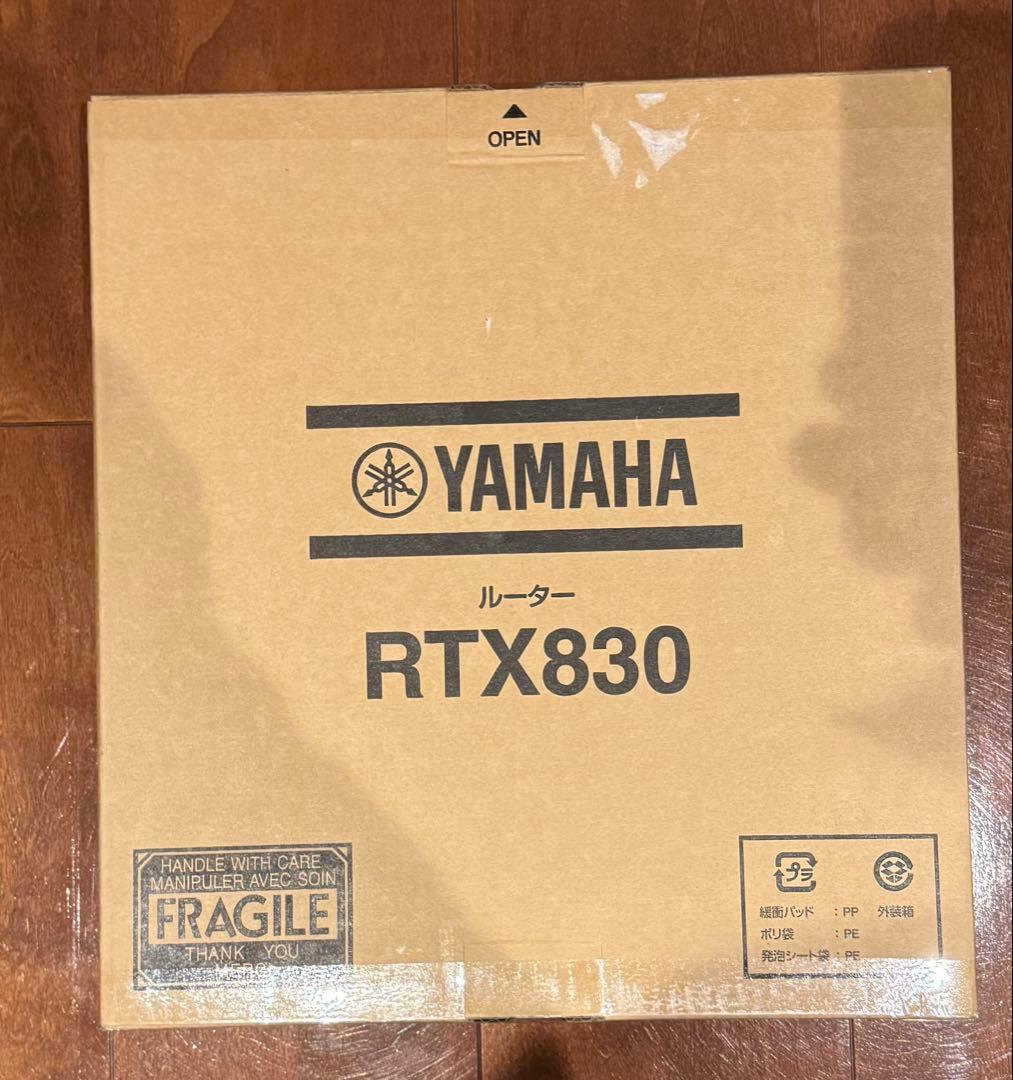 【新品未使用】ヤマハ（YAMAHA） RTX830 VPNルーター