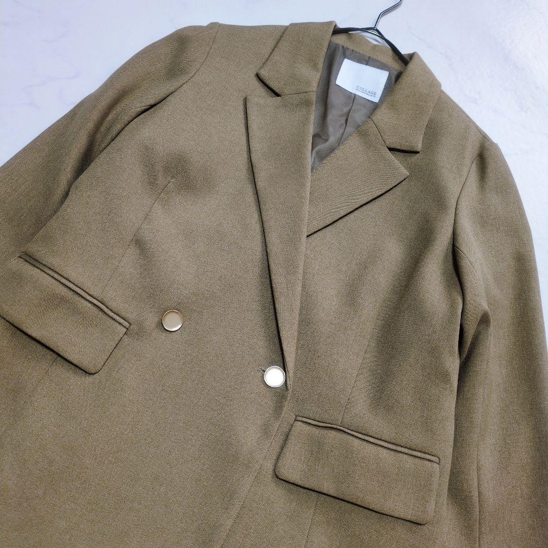 美品✨️GALLARDAGALANTE ウールライク ダブルジャケット キャメル