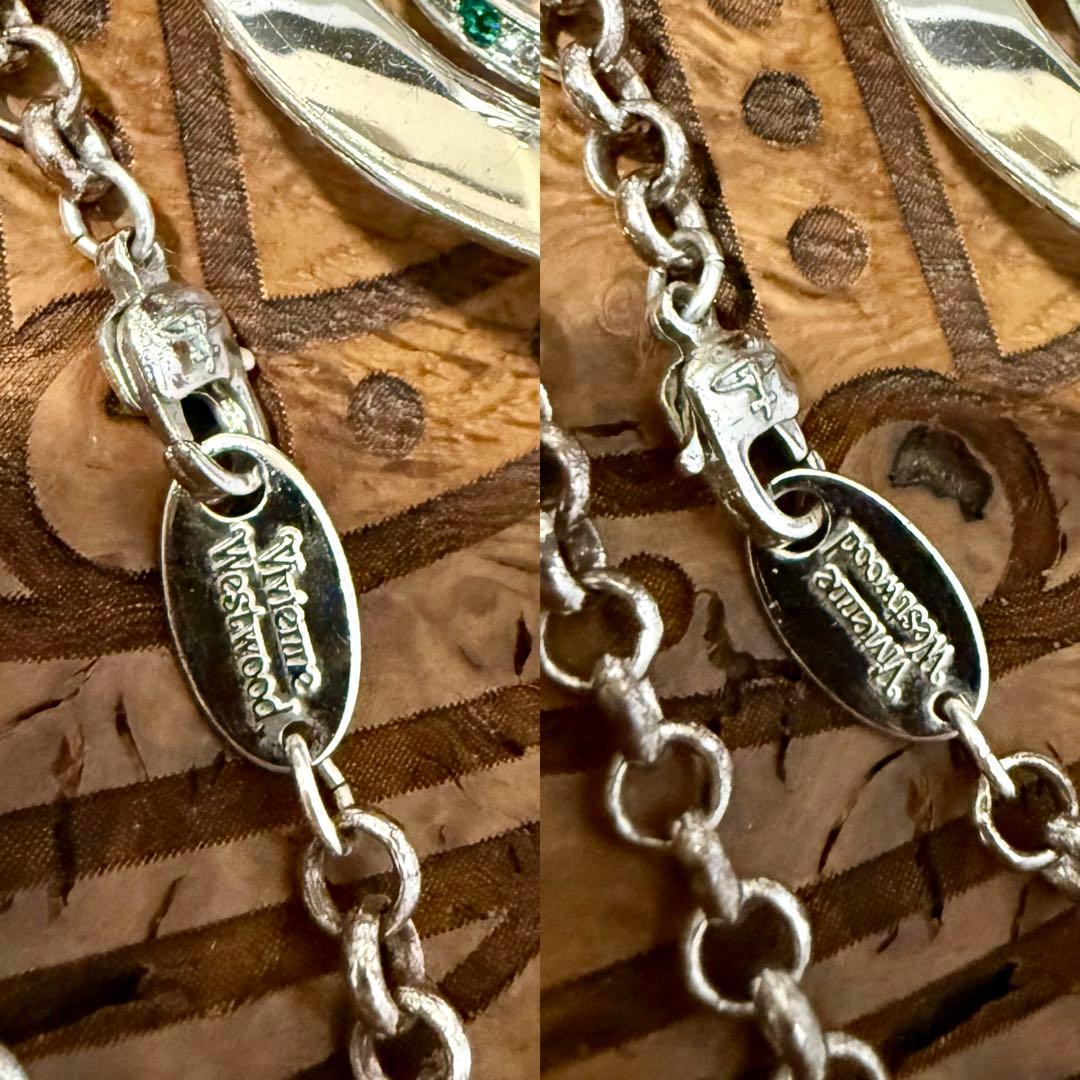 正規美品お箱付 Vivienne Westwoodニュースモールオーブシルバー