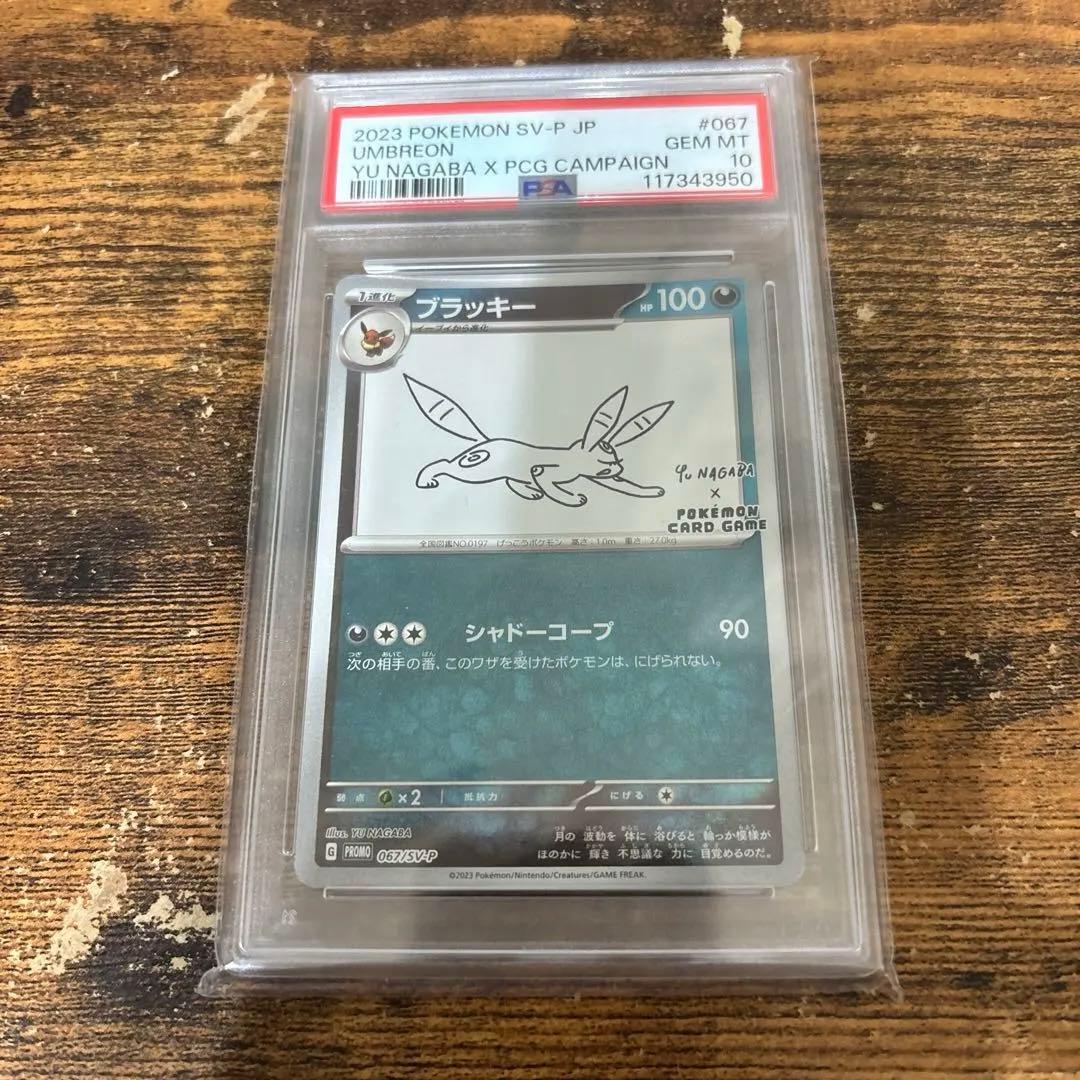 ブラッキー　psa10 nagaba